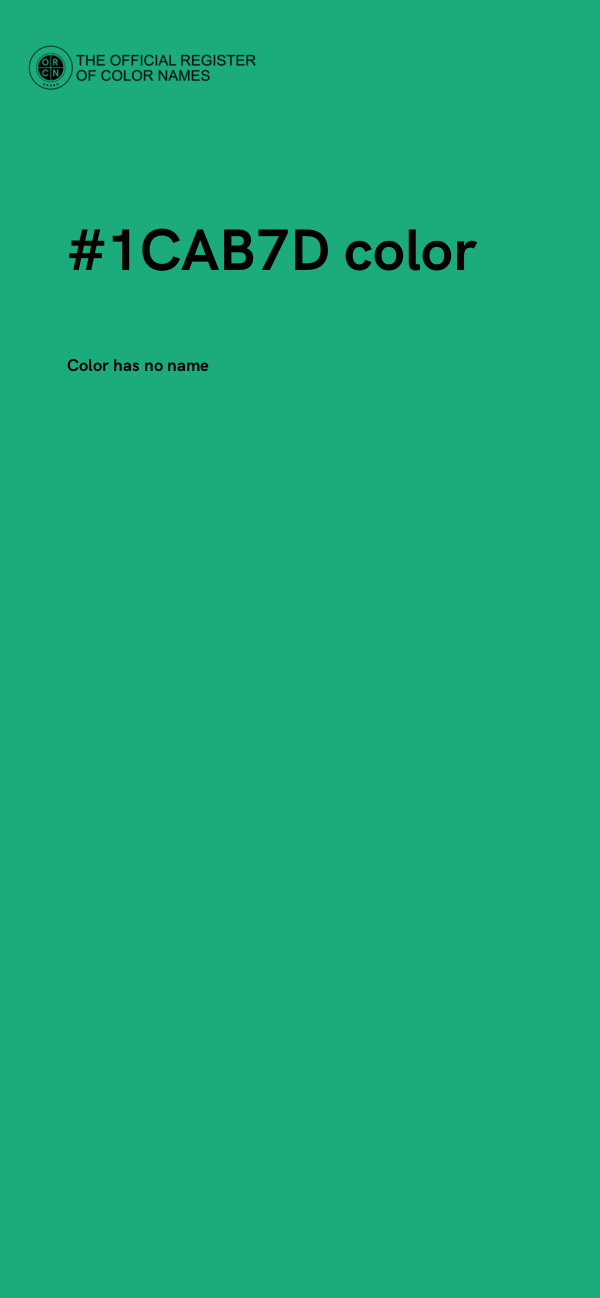 #1CAB7D color image