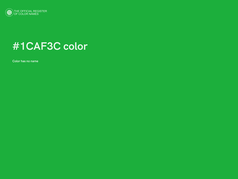 #1CAF3C color image