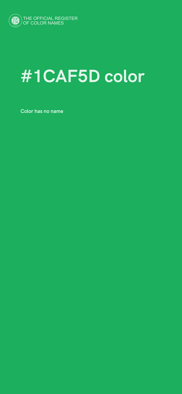 #1CAF5D color image