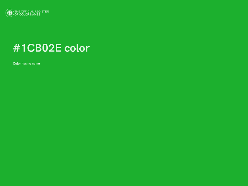 #1CB02E color image