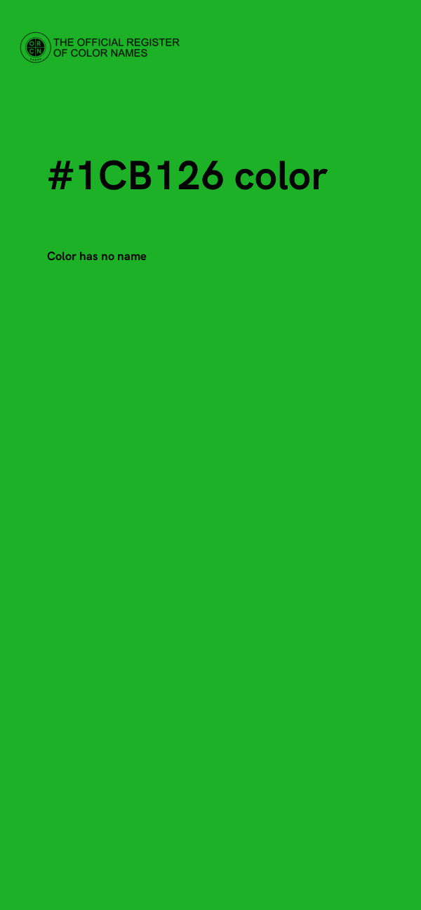 #1CB126 color image