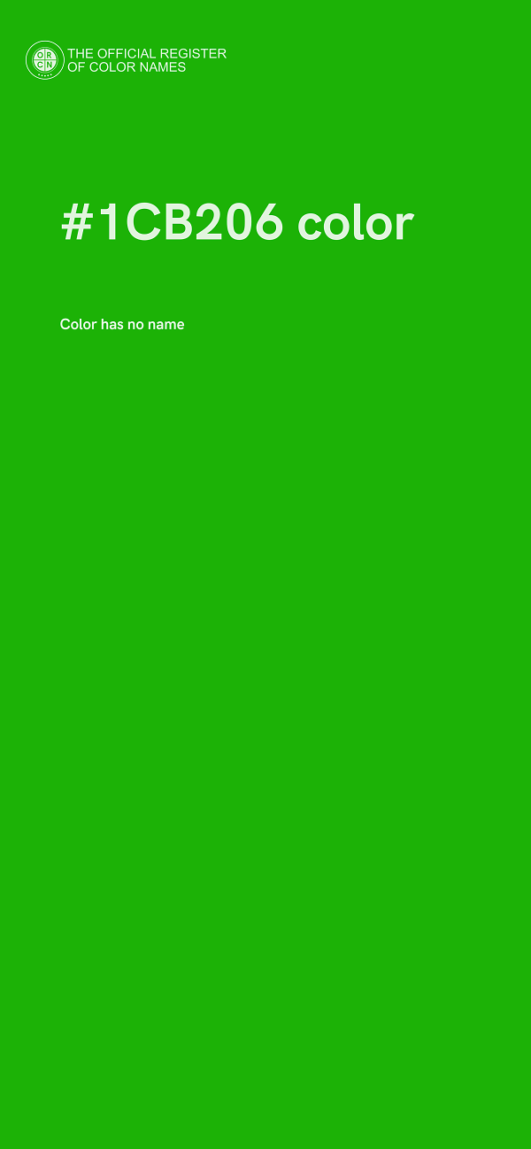 #1CB206 color image