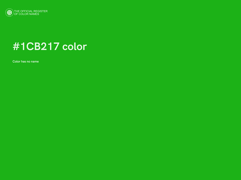 #1CB217 color image