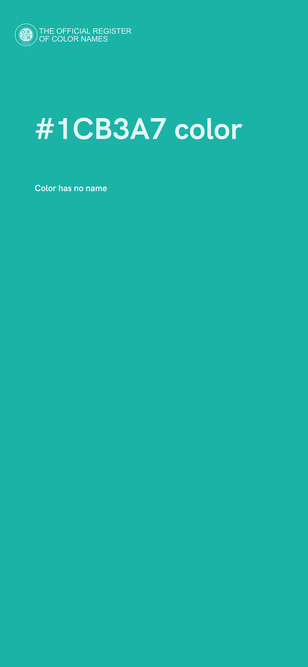 #1CB3A7 color image