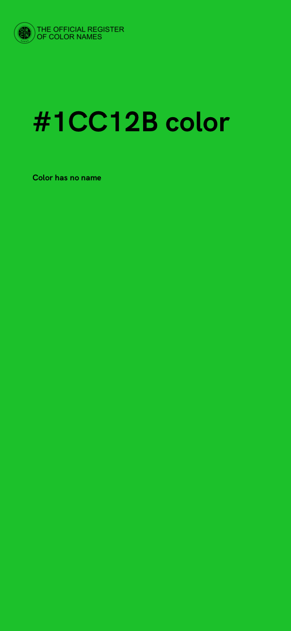 #1CC12B color image