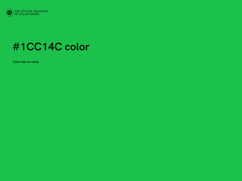 #1CC14C color image
