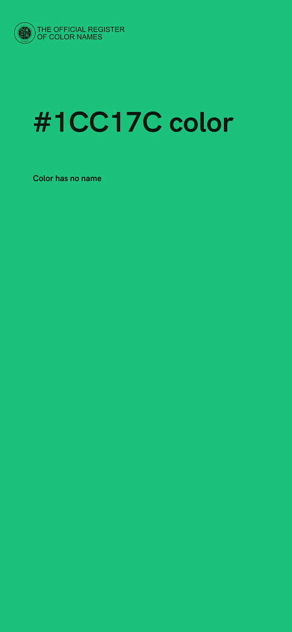 #1CC17C color image