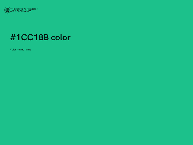 #1CC18B color image
