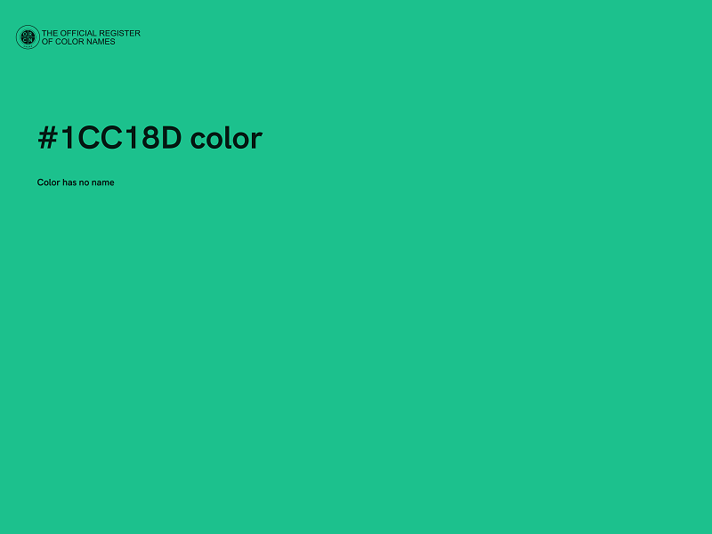#1CC18D color image