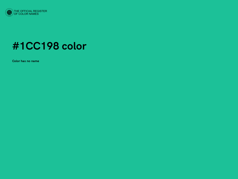 #1CC198 color image