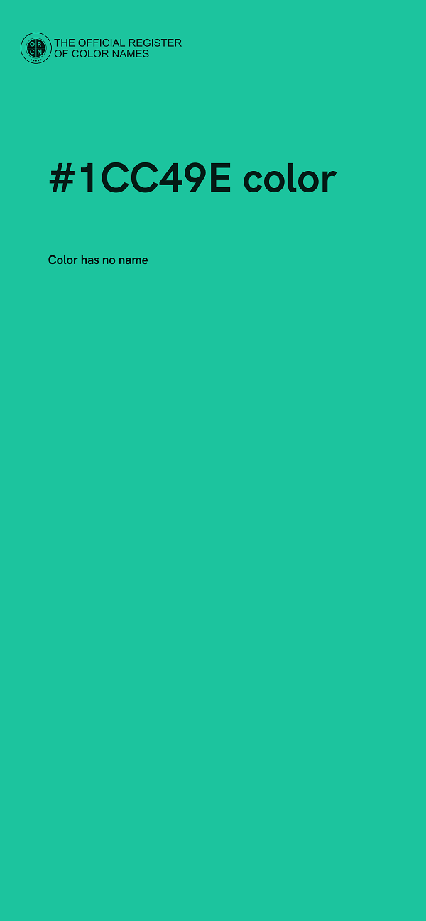 #1CC49E color image