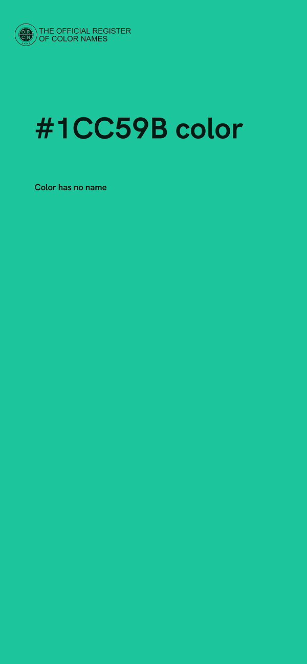 #1CC59B color image