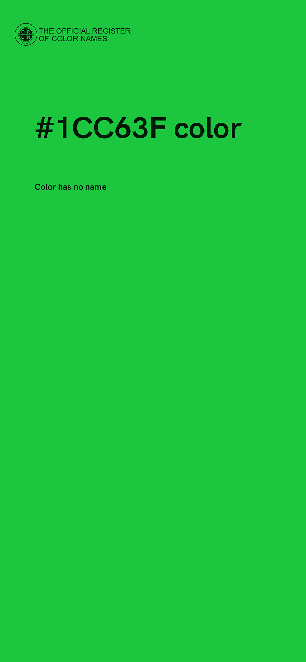 #1CC63F color image