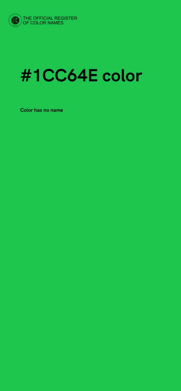 #1CC64E color image