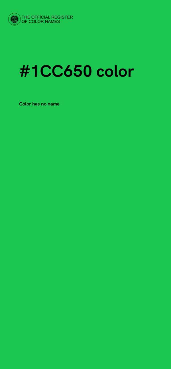 #1CC650 color image