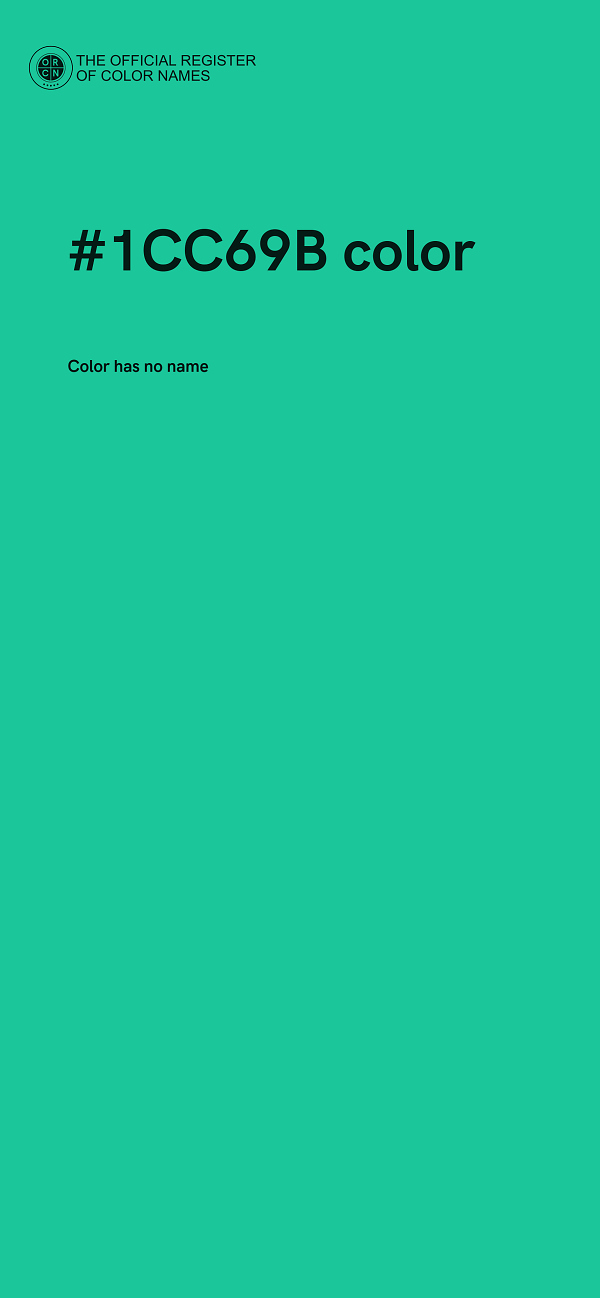 #1CC69B color image