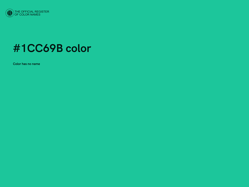 #1CC69B color image