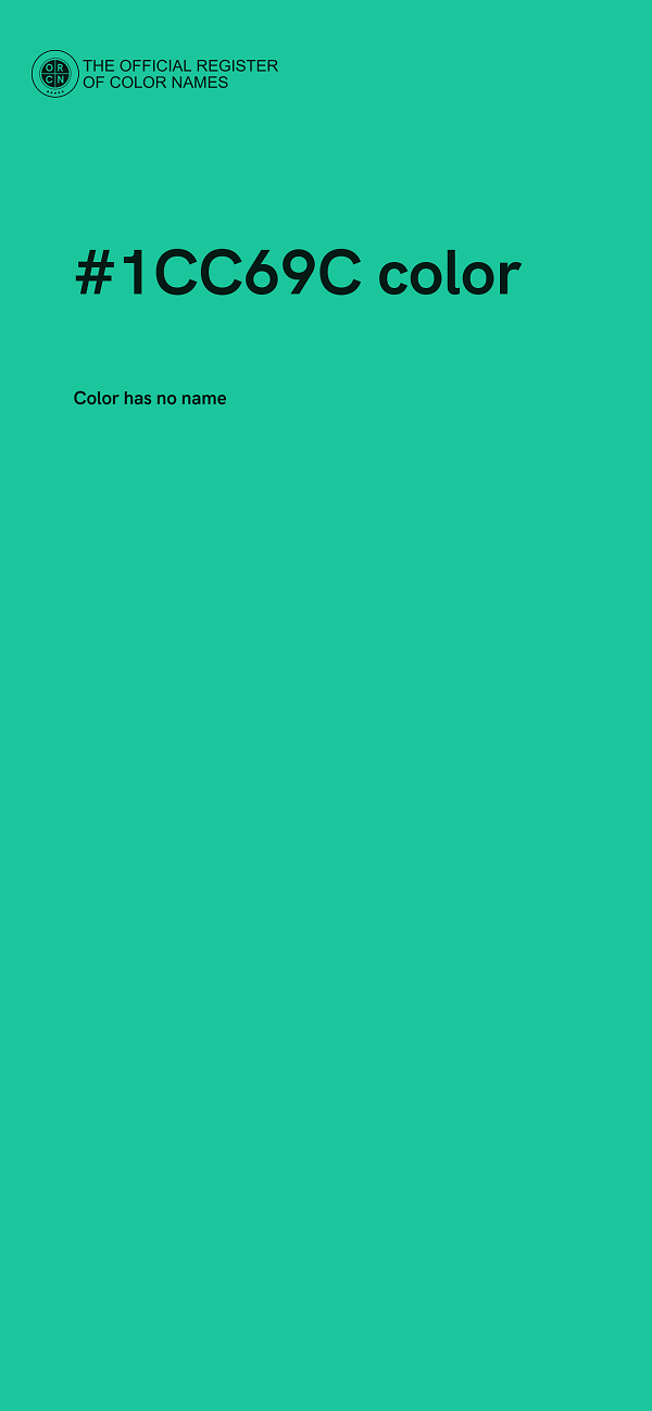 #1CC69C color image