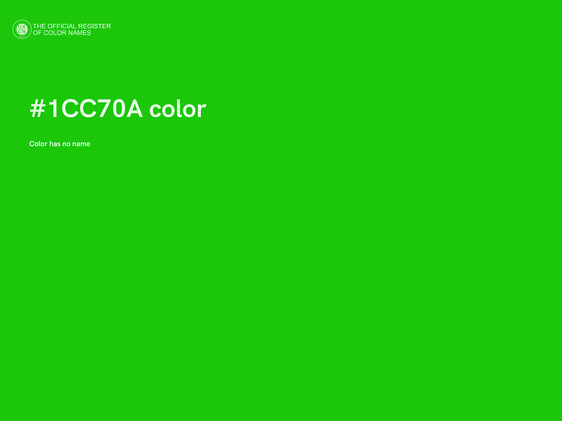 #1CC70A color image