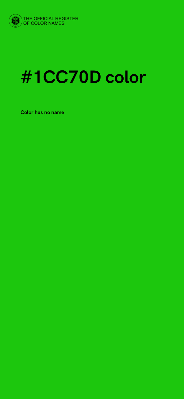 #1CC70D color image