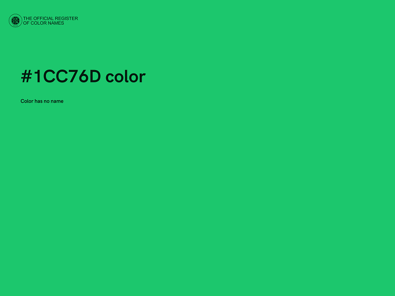#1CC76D color image