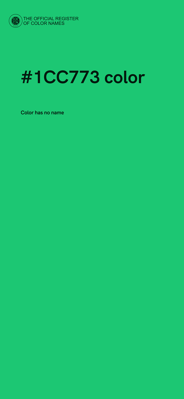 #1CC773 color image