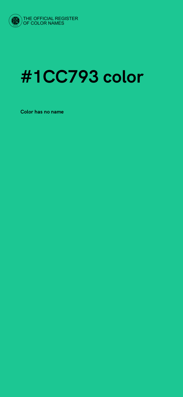 #1CC793 color image