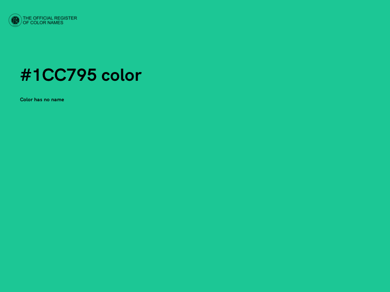 #1CC795 color image