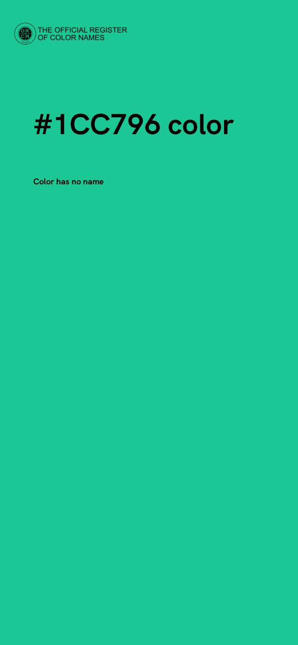 #1CC796 color image