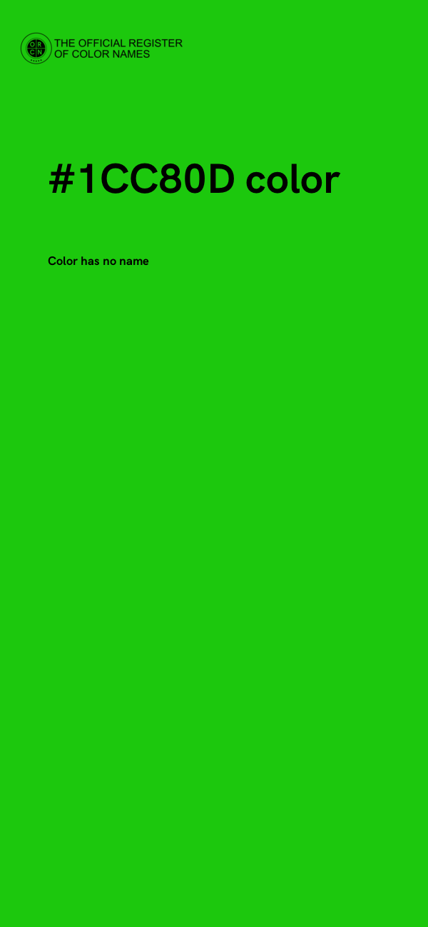#1CC80D color image