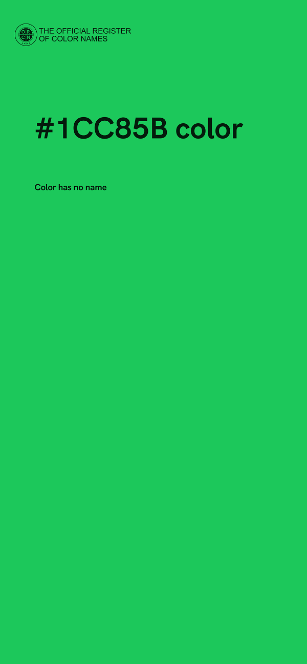#1CC85B color image