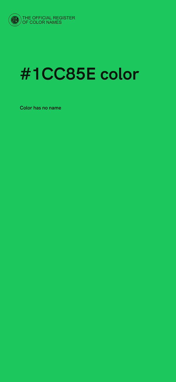 #1CC85E color image