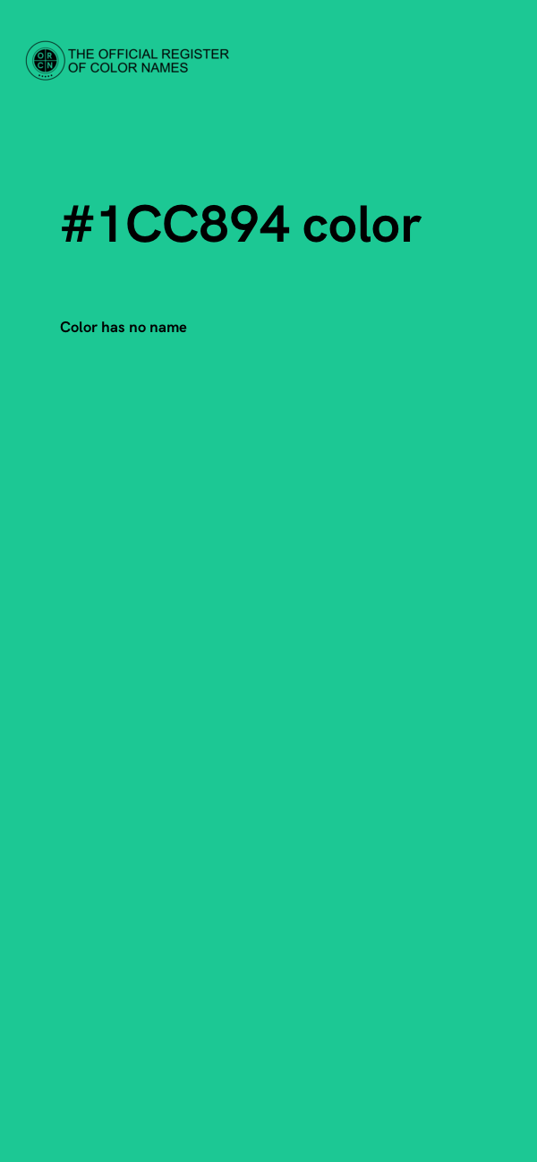 #1CC894 color image