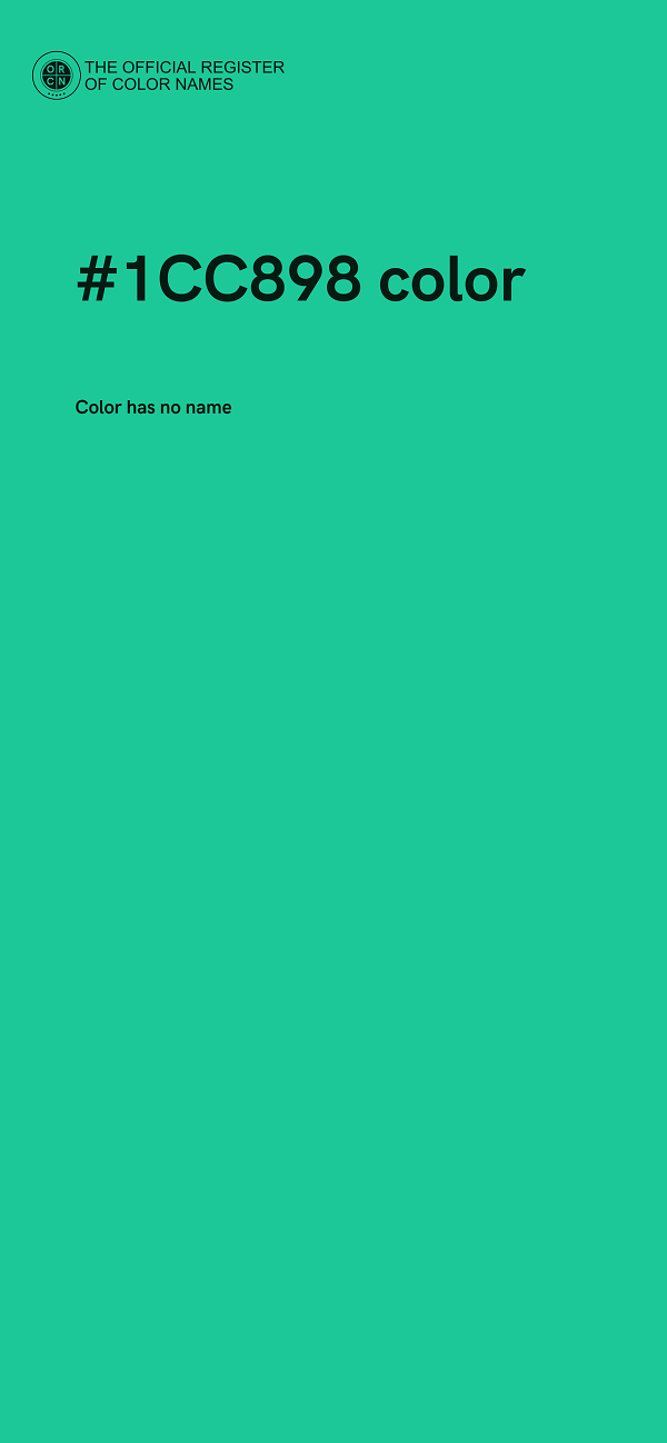 #1CC898 color image