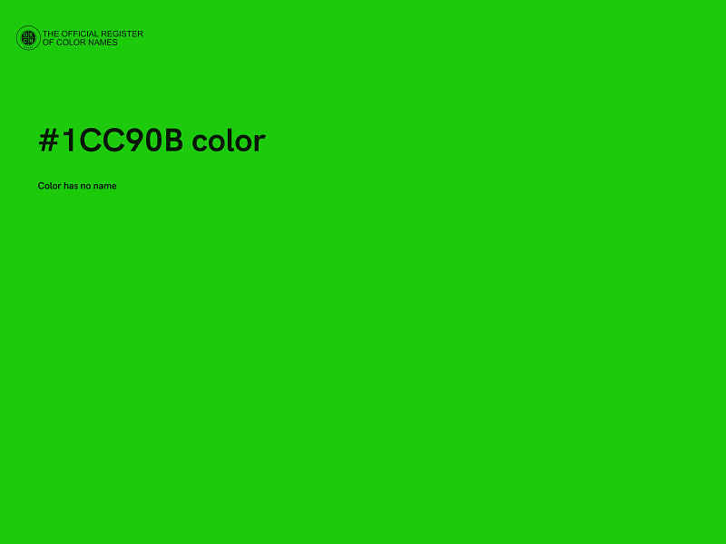 #1CC90B color image
