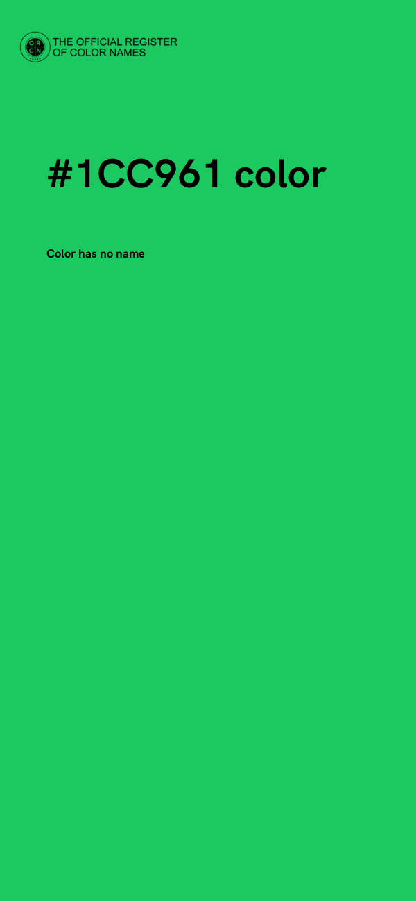 #1CC961 color image