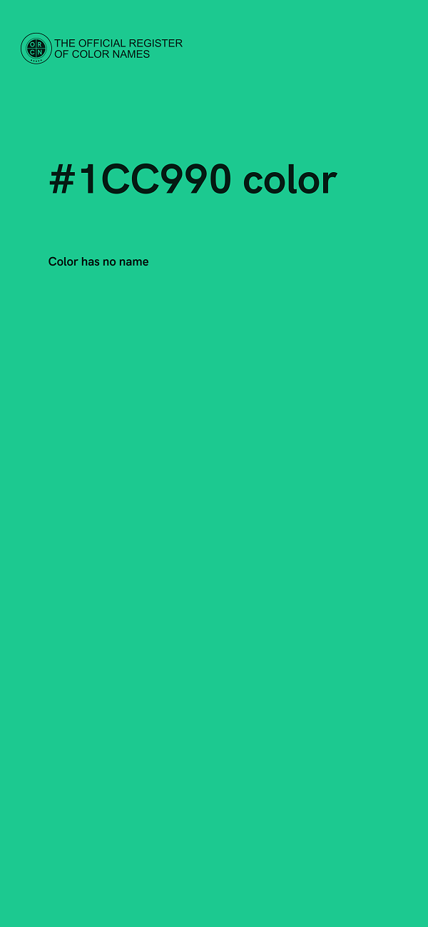#1CC990 color image