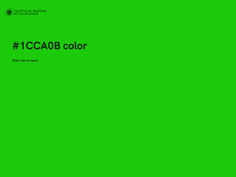 #1CCA0B color image