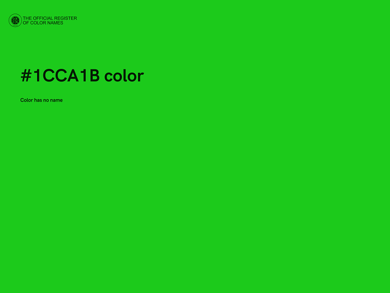 #1CCA1B color image