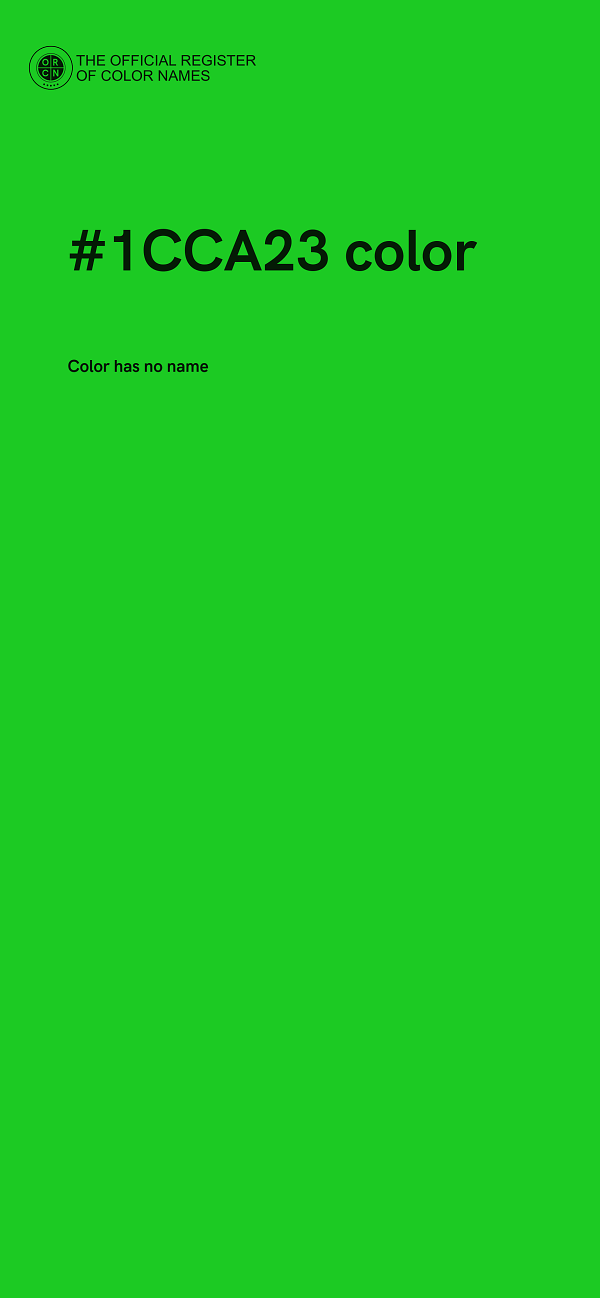 #1CCA23 color image