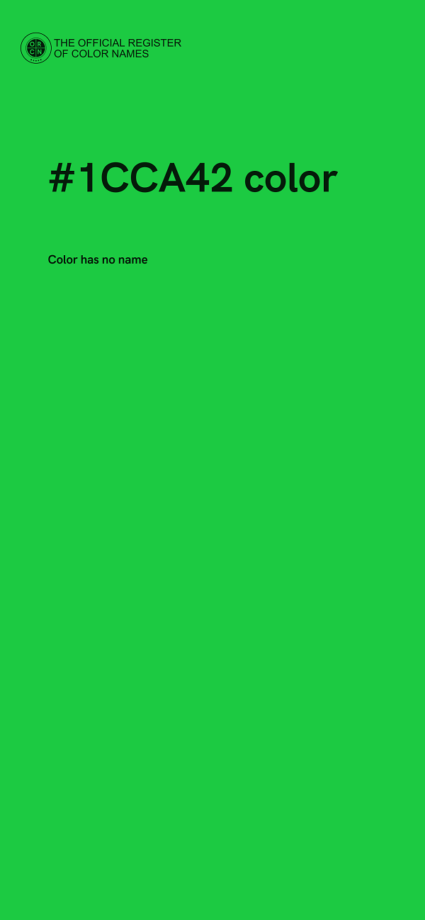 #1CCA42 color image