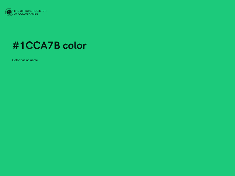 #1CCA7B color image