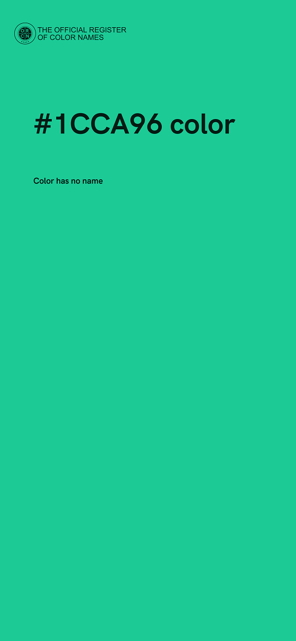 #1CCA96 color image
