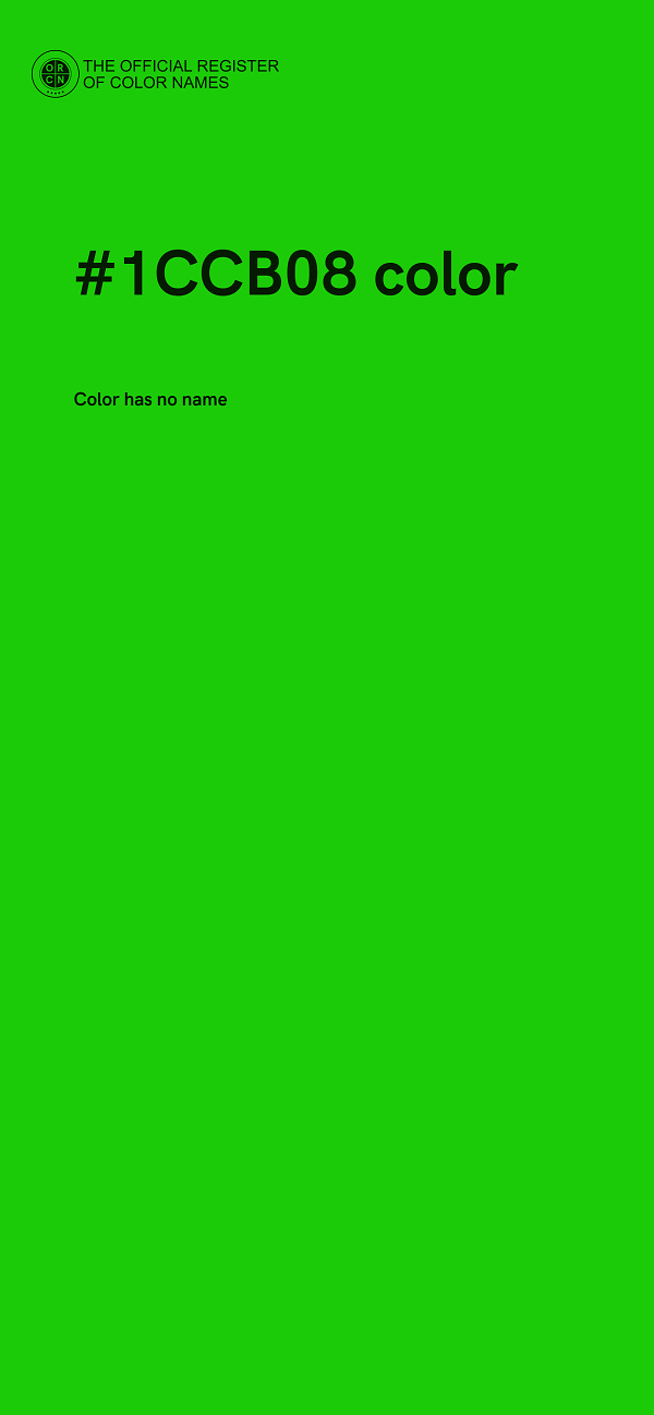 #1CCB08 color image