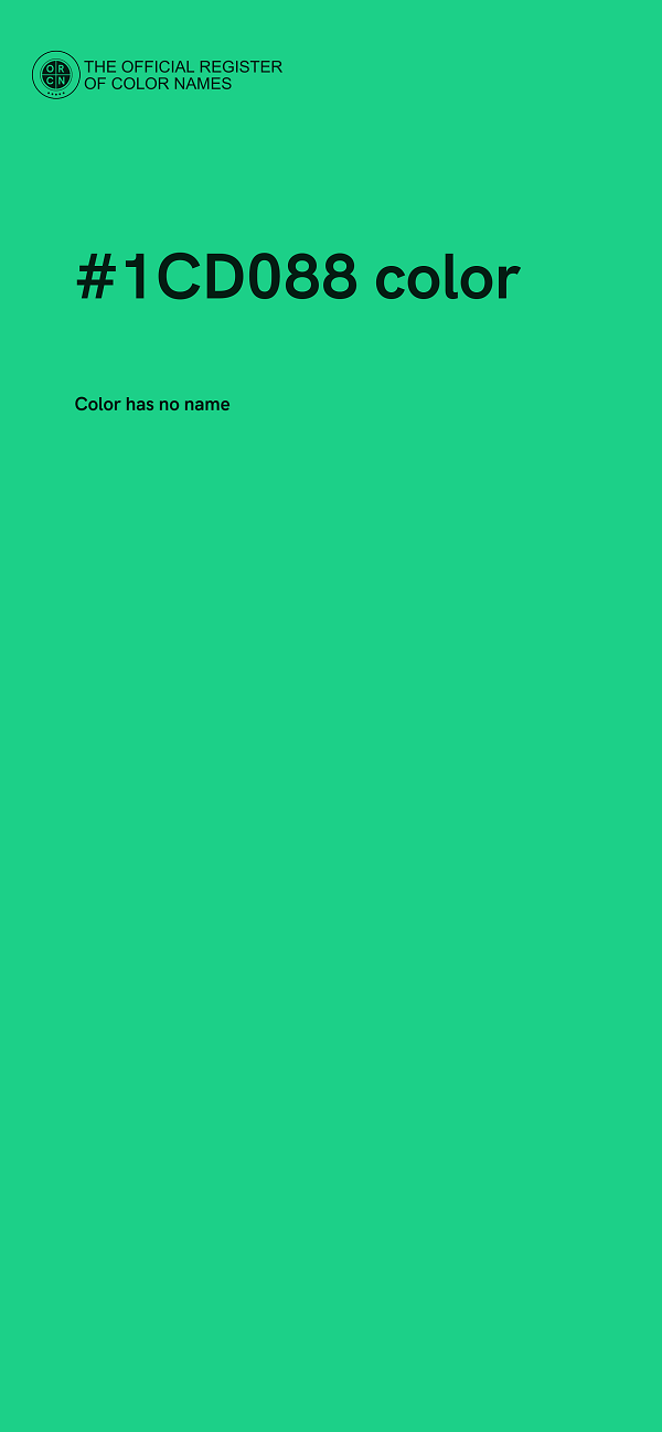 #1CD088 color image