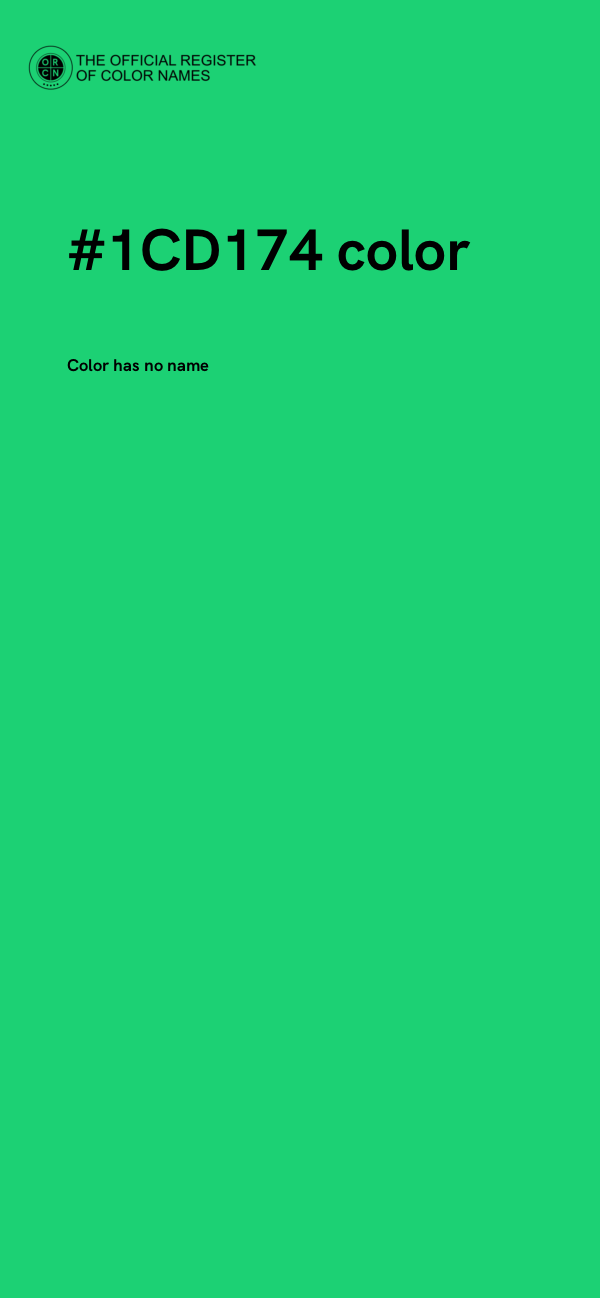 #1CD174 color image