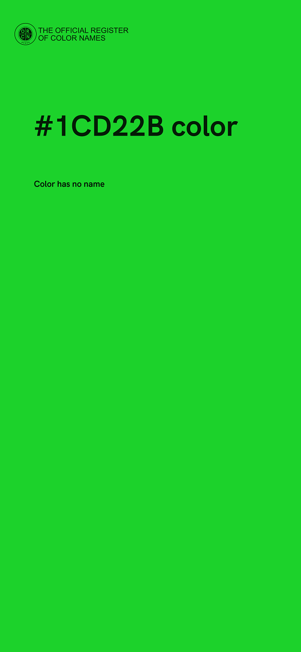 #1CD22B color image