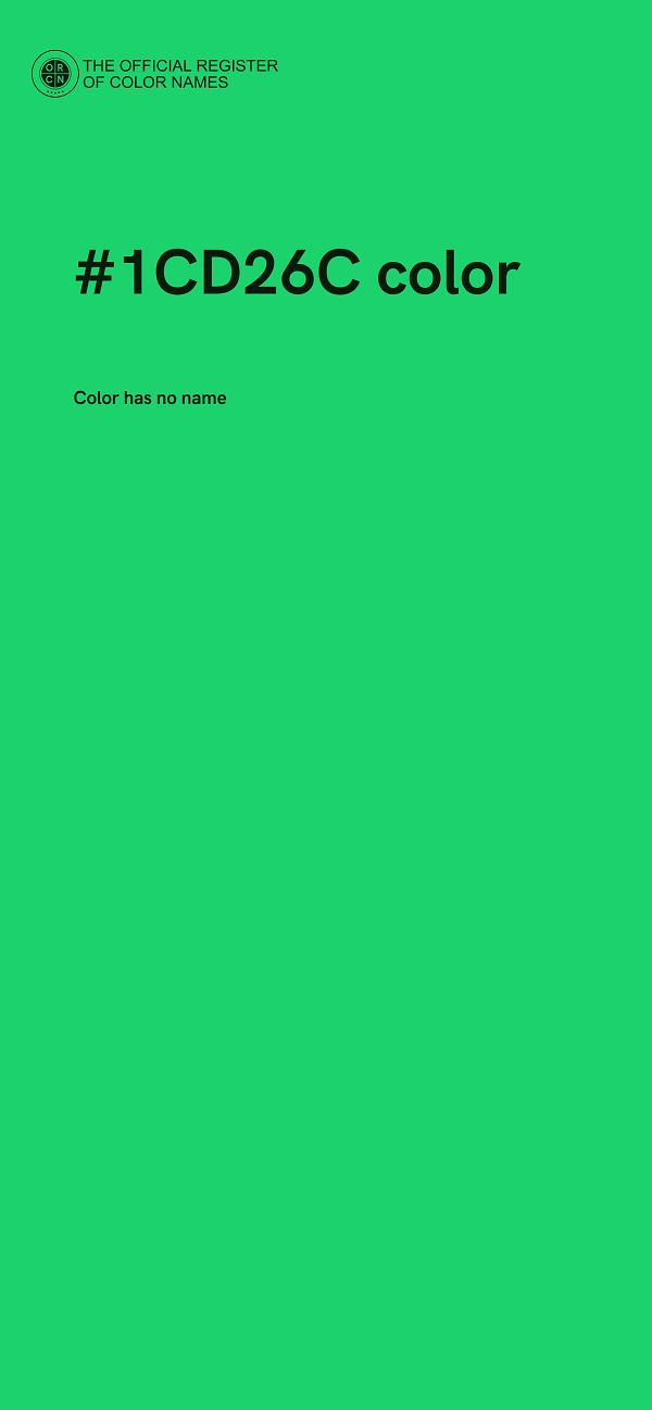 #1CD26C color image