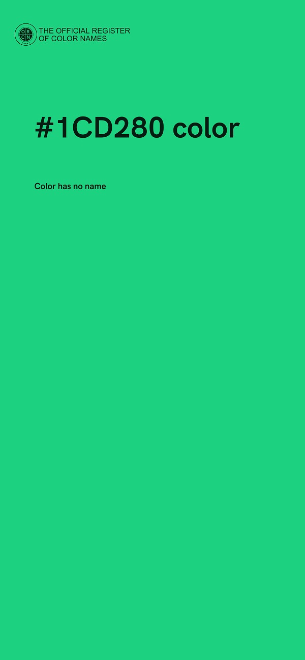 #1CD280 color image