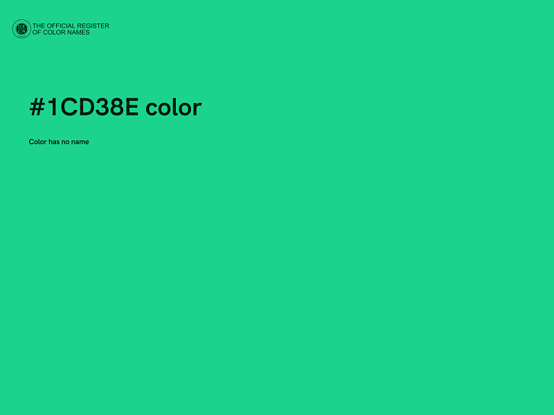 #1CD38E color image